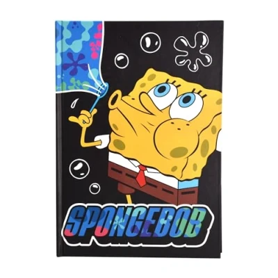 Image de SpongeBob Squarepants Carnet de notes Bob l&#039;Éponge, journal 120 pages, format A5, produit officiel