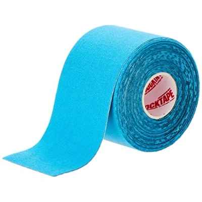 Image de RockTape H20 Bande de kinésiologie Unisexe, Bleu, 5 cm x