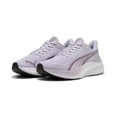 Image de PUMA Mixte Pounce Lite Chaussure de Course sur Route, Lilac Crush Prune Blanc, 42 EU