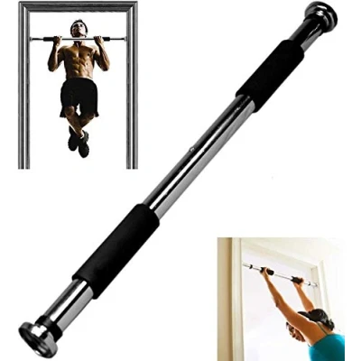 Image de Gadgetzone® Barre de Traction réglable pour Cadre Porte, équipement d&#039;entraînement Extensible, Robuste, Durable Entrainement