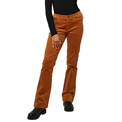 Image de Joe Browns Bootcut Cords Velours côtelés, Tan, 18 Femme