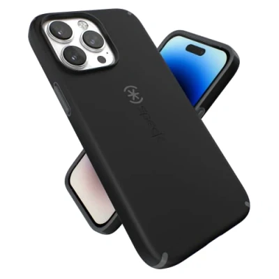 Image de Speck Products CandyShell Pro iPhone 14 Max Case, Black/Slate Grey