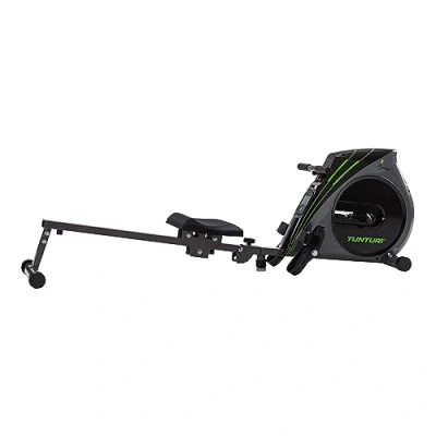 Image de Tunturi Cardio Fit R20 Rameur d&#039;appartement Pliable / machine à ramer Rowing avec écran LCD de Résistance Réglable ordinateur d&#039;entraînement