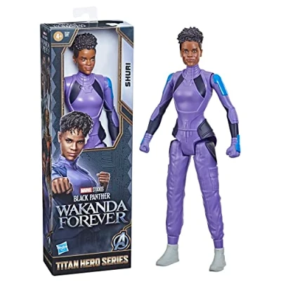 Image de Marvel Studios Black Panther Wakanda Forever Figurine Shuri Titan Hero Series 30 cm à partir de 4 Ans