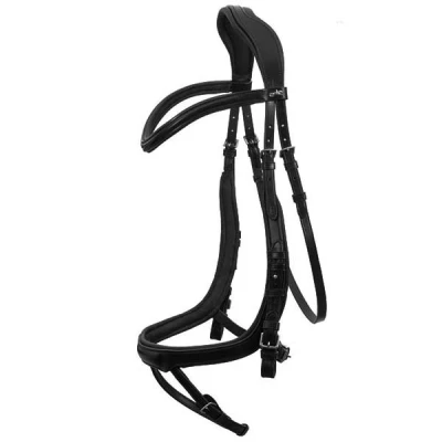 Image de Schockemöhle Bride Premium sports Equitus Alpha Noir/Argent Poney