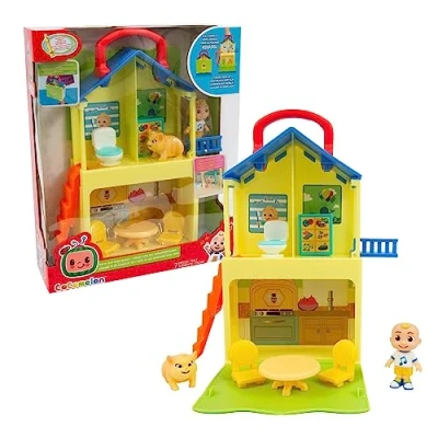 Image de Giochi Preziosi COCOMELON Maison Pop N Play C/JJ, Multicolore, CCM18001