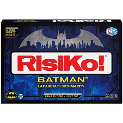 Image de Spin Master Editrice Giochi, Risk ! Batman DC, jeu de stratégie, plateau, 10 ans et plus, version italienne