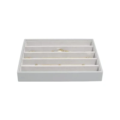 Image de Stackers Boîte à bijoux classique Gris galet Taille M