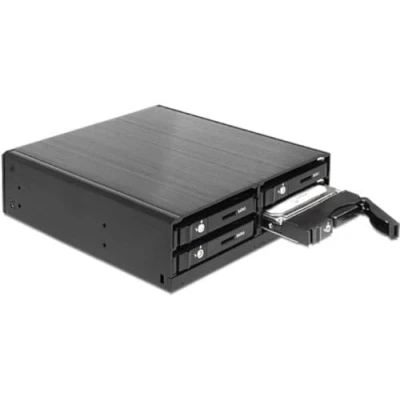 Image de Compartiment pour lecteur de support stockage DeLOCK 47220 Noir SATA 6Gb/s 2.5 pouces