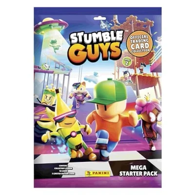 Image de PANINI Stumble Guys Trading Cards 2 Starter Pack (1 classeur + Pochettes 1 Carte édition limitée)