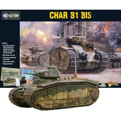 Image de Warlord Games, Char B1 bis, Bolt Action Wargaming Miniatures