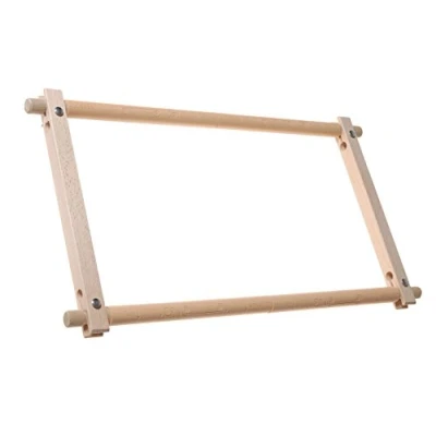 Image de Elbesee Cadre Rotatif à la Main en Bois avec Pinces 68 x 30 cm