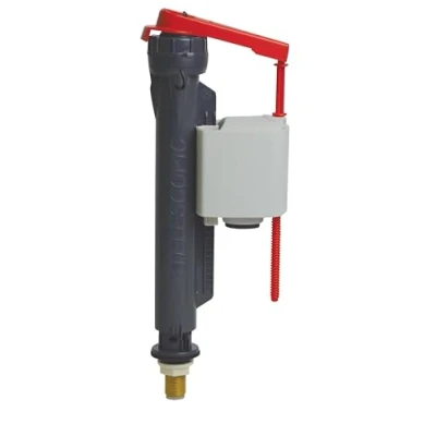 Image de Wirquin 10723588 Chasse d&#039;eau wc robinet flotteur à alimentation basse Jollyfill, gris