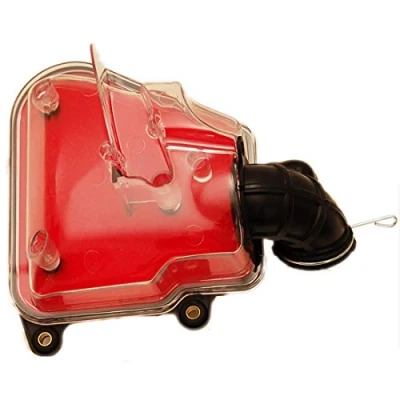Image de one by Camamoto cod 77114042A Boîte de filtre à air COMPLET AVEC éponge et manchon couleur TRASPARENT COMPATIBLE NITRO/AEROX / F12 YAMAHA/MALAGUTI/BETA MOTEURS HORIZONTAL minarelli
