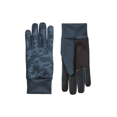 Image de SEALSKINZ Gants Ryston en nano polaire, hydrofuges, imprimé Skinz, pour le froid, bleu marine, taille L