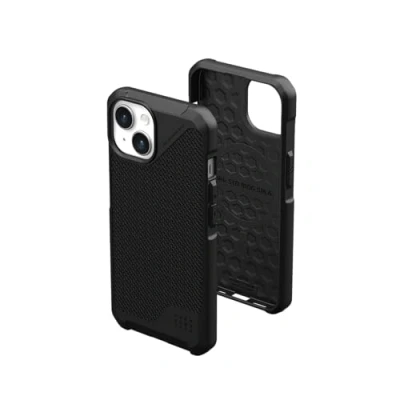 Image de Uag Metropolis Lt Magsafe Protective Case For Iphone 15 Plus (Kevlar Black)