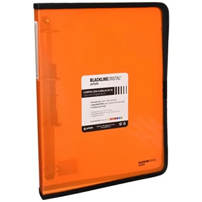 Image de 30120552 Grafoplas Classeur à anneaux Format A4 orange