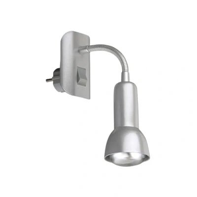 Image de Briloner Leuchten AGL 2739 014P Lampe de lecture Nickel mat 1 x E14, Gris
