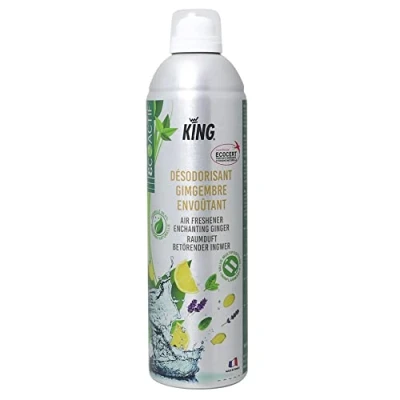 Image de KING Désodorisant Ecocert Gingembre 400ml