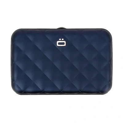Image de Ögon Quilted Button Navy Blue