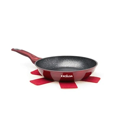 Image de Excelsa Phoenix Poêle Anti adhésif 1 manche Diametro: 28 cm rouge