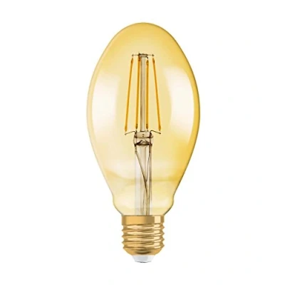 Image de Osram Vintage Edition 1906 Ampoule LED à Filament Culot E27 Forme Oval Or Ambrée Transparent 2500K 4,5W (Équivalent 40W)