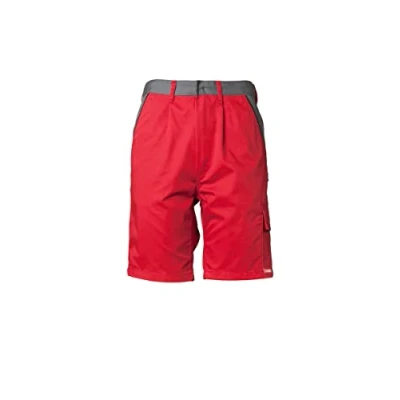 Image de Planam 2376048 Highline Bermuda de travail Taille M en Rouge/Ardoise/Noir