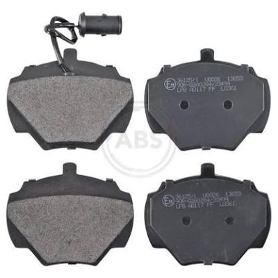 Image de A.B.S. 36125/1 Jeu de plaquettes frein avec palpeur d&#039;usure intégré LAND ROVER: Range Rover 1, Discovery Defender SUV