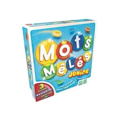 Image de Mots meles Junior 3 Niveaux evolutifs, Maternelle / ce1 Lettres, Lecture Observation Set Jeu Societe Enfant et Carte