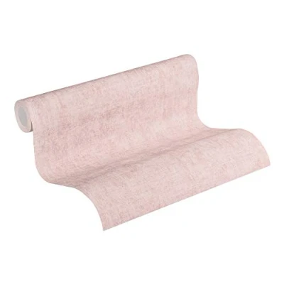 Image de Livingwalls papier peint intissé New Walls Cosy &amp; Relax uni 10,05 m x 0,53 rose 374232 37423 2