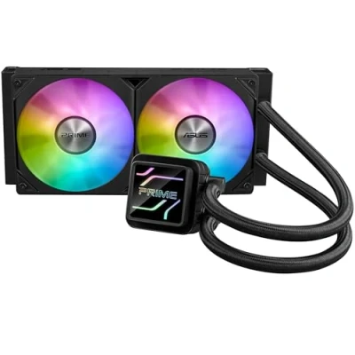 Image de ASUS Prime LC 240 ARGB Boitier PC Refroidisseur de liquide tout en un 12 cm Noir Neuf