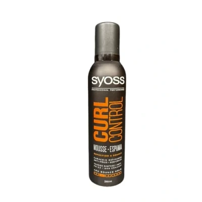 Image de Syoss Mousse coiffante Curl Control pour une tenue naturelle 250 ml