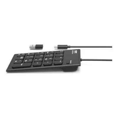 Image de Port Designs 900801 clavier numérique Ordinateur portable USB Noir, Gris Neuf