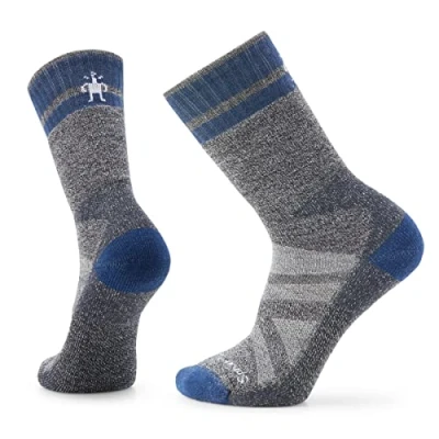Image de Smartwool Mountaineer Maximum Cushion Tall Crew Socks, Chaussettes hautes Mixte, Medium Gray,