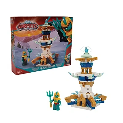 Image de GORMITI GRB01000 Set de figurines avec mini figurine incluse, château glacial, pour enfants à partir 4 ans Multicolore