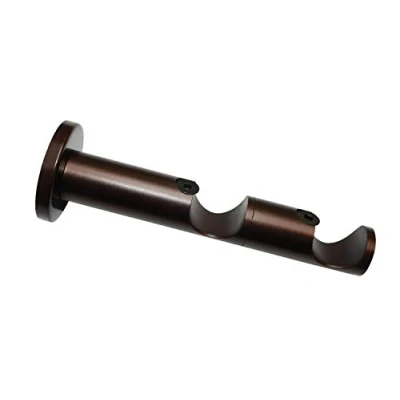Image de Gardinia Support Combiné 2 Voies Ouvert pour Ø 25/25 mm Bronze 8/6 cm, Gamme d&#039;éléments à l&#039;unité Windsor, Métal