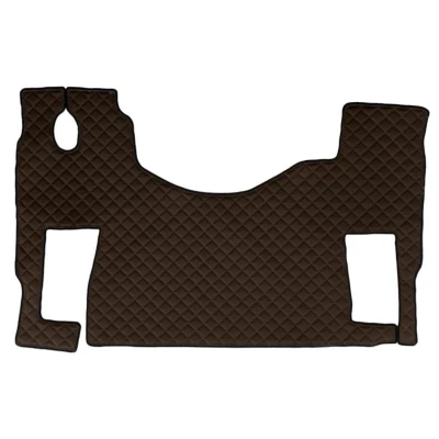 Image de F CORE FL23 BROWN Ensemble de tapis sol Similicuir avant 1 marron