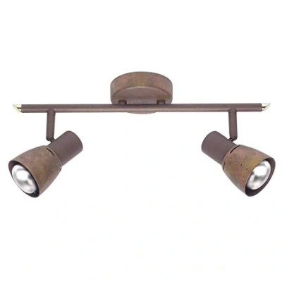 Image de BRILLIANT lampe lave spot tube 2 flg cuivre vieilli 2x R50, E14, 40W, adapté aux lampes à réflecteur (non incluses) Échelle A ++ E Têtes pivotantes