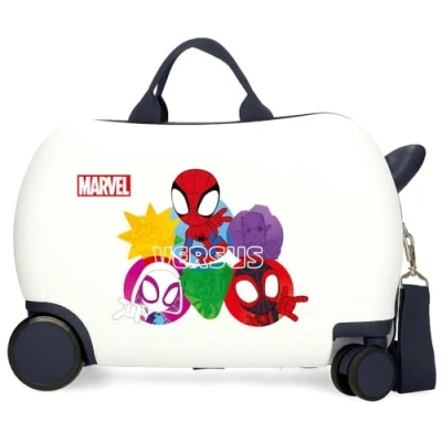 Image de Disney Valise Rigide pour Enfant avec Fermeture à Combinaison latérale 4 Roues Bagage Main fabriquée en ABS, Un matériau et léger., Versus,
