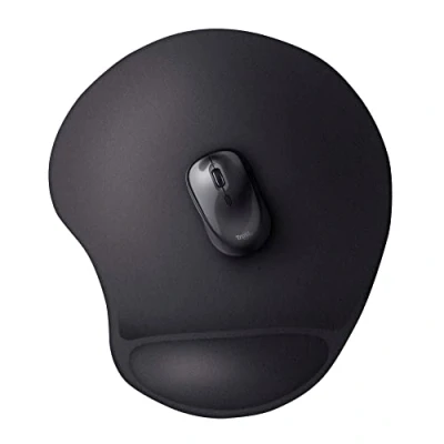 Image de Tapis de souris ergonomique Trust avec repose poignet XL Bigfoot