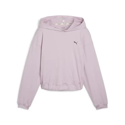 Image de Puma Studio Foundations Hoody Tshirt à manches longues, Femme, Taille: Large, Grape mist