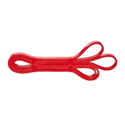 Image de Amazon Basics Bande élastique de résistance 1,27 cm (4,5 à 15,9 kg), Rouge