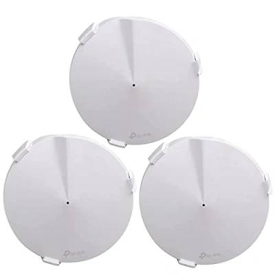 Image de Support de bâti Mur BECEMURU Stabilité Protection vec Le Tournevis Compatible avec système Wi FI Maille entière Maison Deco M5/P7 (3 Paquet)