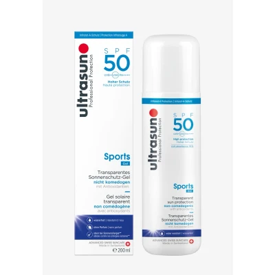 Image de Ultrasun Gel sport transparent SPF50 200 ml