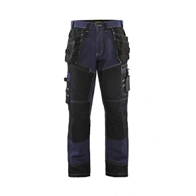 Image de Blaklader 15001370 Pantalon d&#039;artisan X1501, Bleu marine/BLACK, taille C50