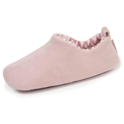 Image de Isotoner Chaussons Extra Light Pantoufles Bottillons Femme Semelle antidérapante