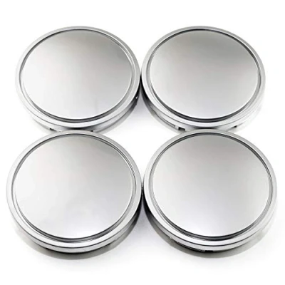 Image de RhinoTuning Lot de 4 cache moyeux pour enjoliveurs OD 56 mm ID 53 En chrome perlé Convient LE Sedan Golf 18&quot;, 1J0 601 171, 1JD 171