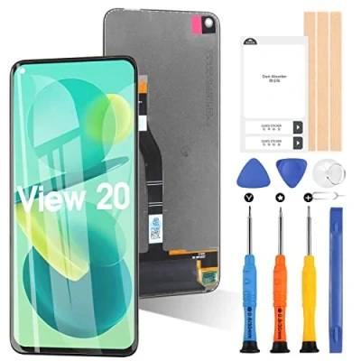 Image de ARSSLY Pour Huawei Nova 4/Honor View 20 (Honor V20) Écran LCD Tactile Digitizer Glass Assembly Remplacement avec outils (Noir)
