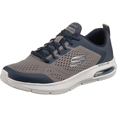 Image de Skechers Homme Dyna air Pelland Baskets, Bleu Navy Mesh Charcoal Synthetic Trim Nvcc, 42 EU