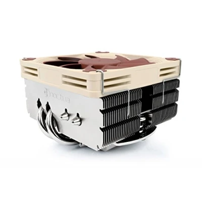 Image de Noctua NH L9X65 SE AM4 système de refroidissement d&#039;ordinateur Processeur Refroidisseur Beige, Marron, Acier inoxydable Neuf